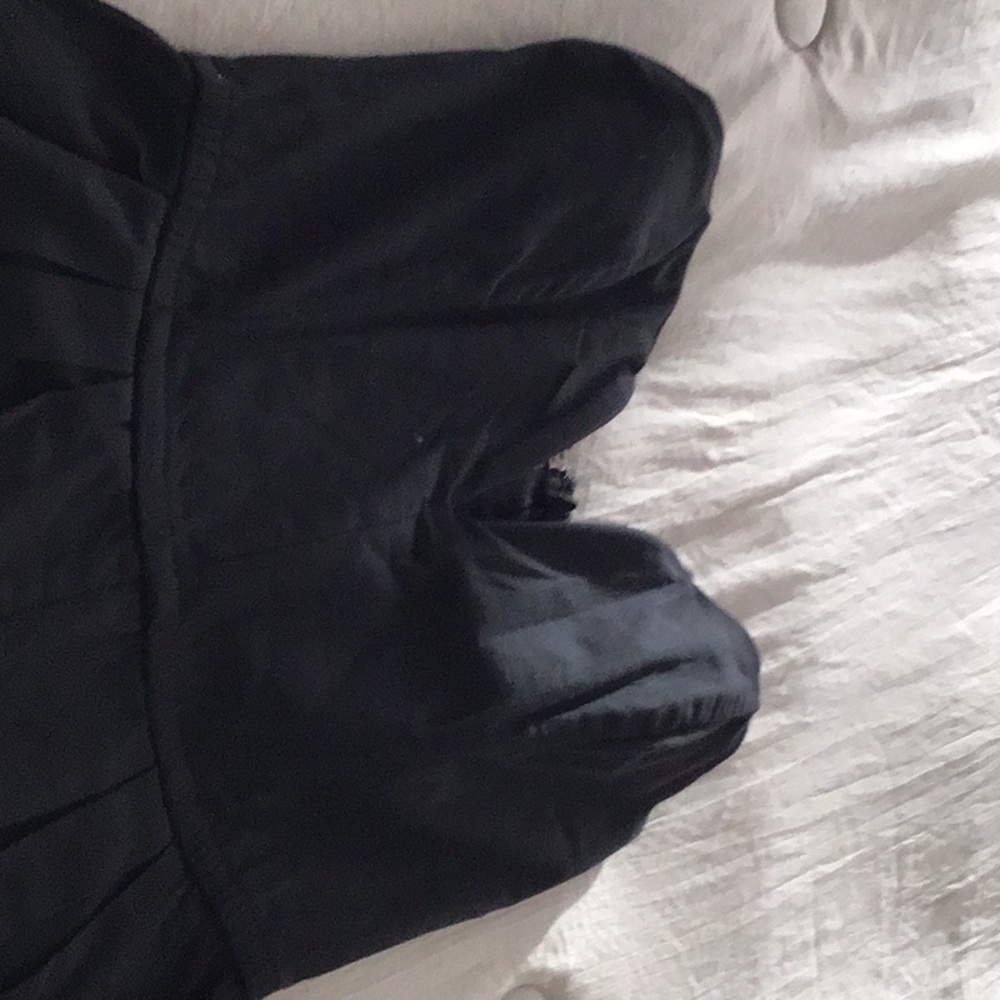 new black jumpsuit strapless